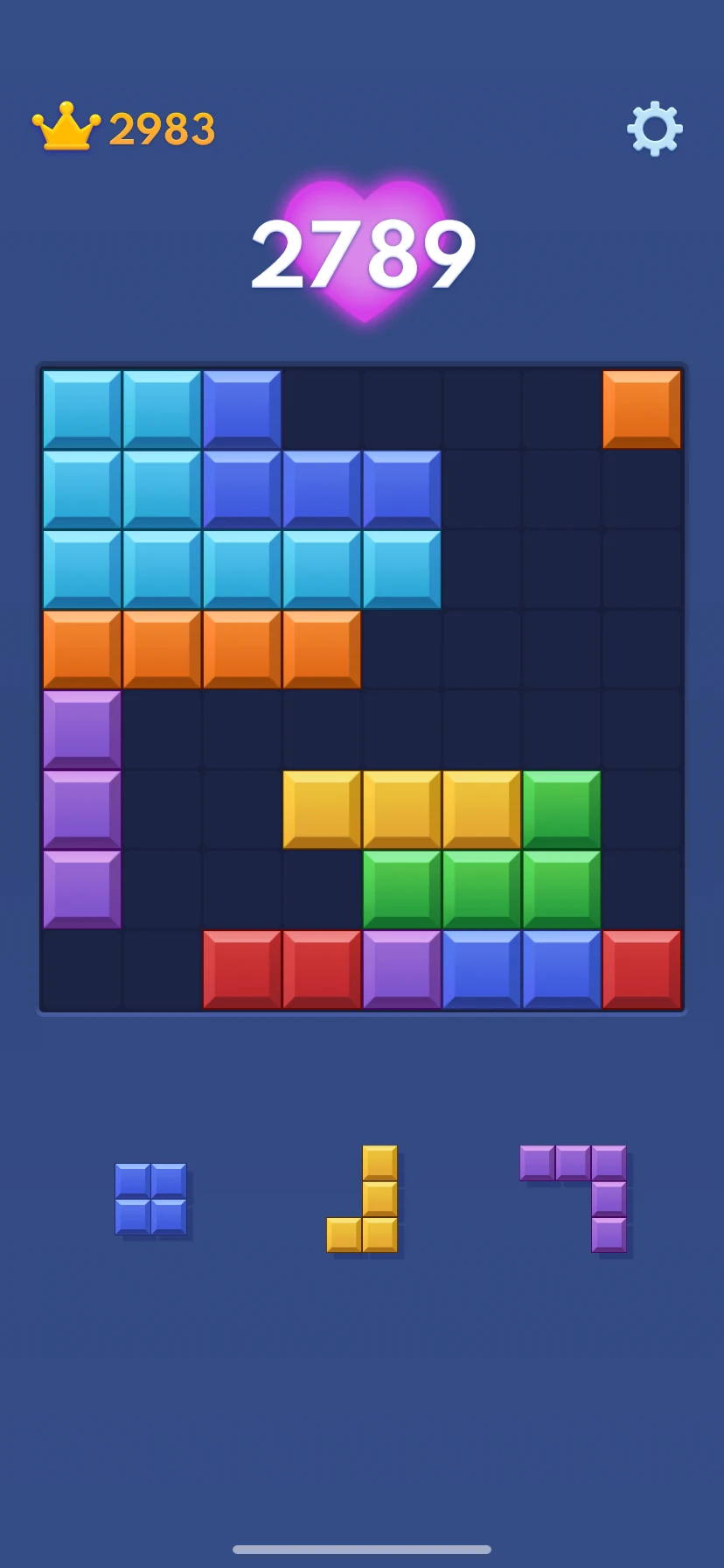 Exemple de capture Block Blast